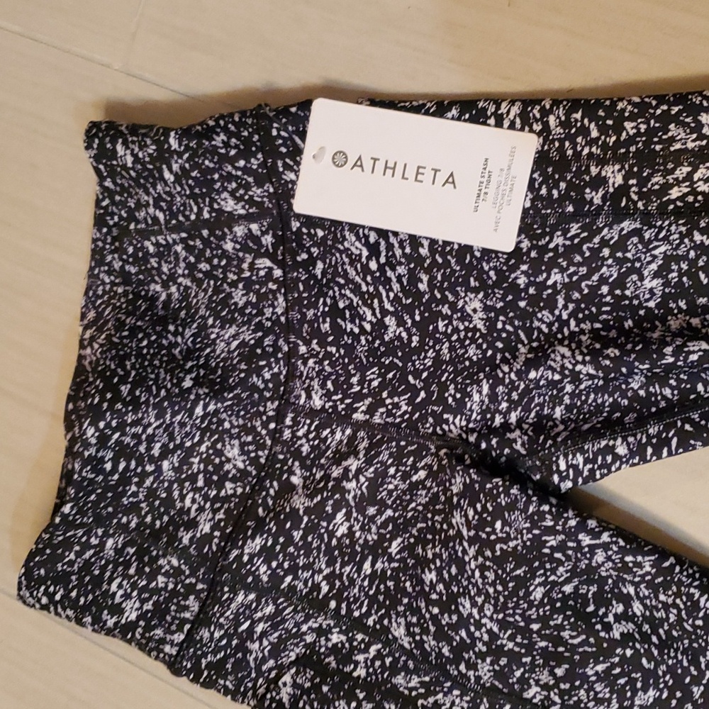 Athleta salutation stash leggings 7/8